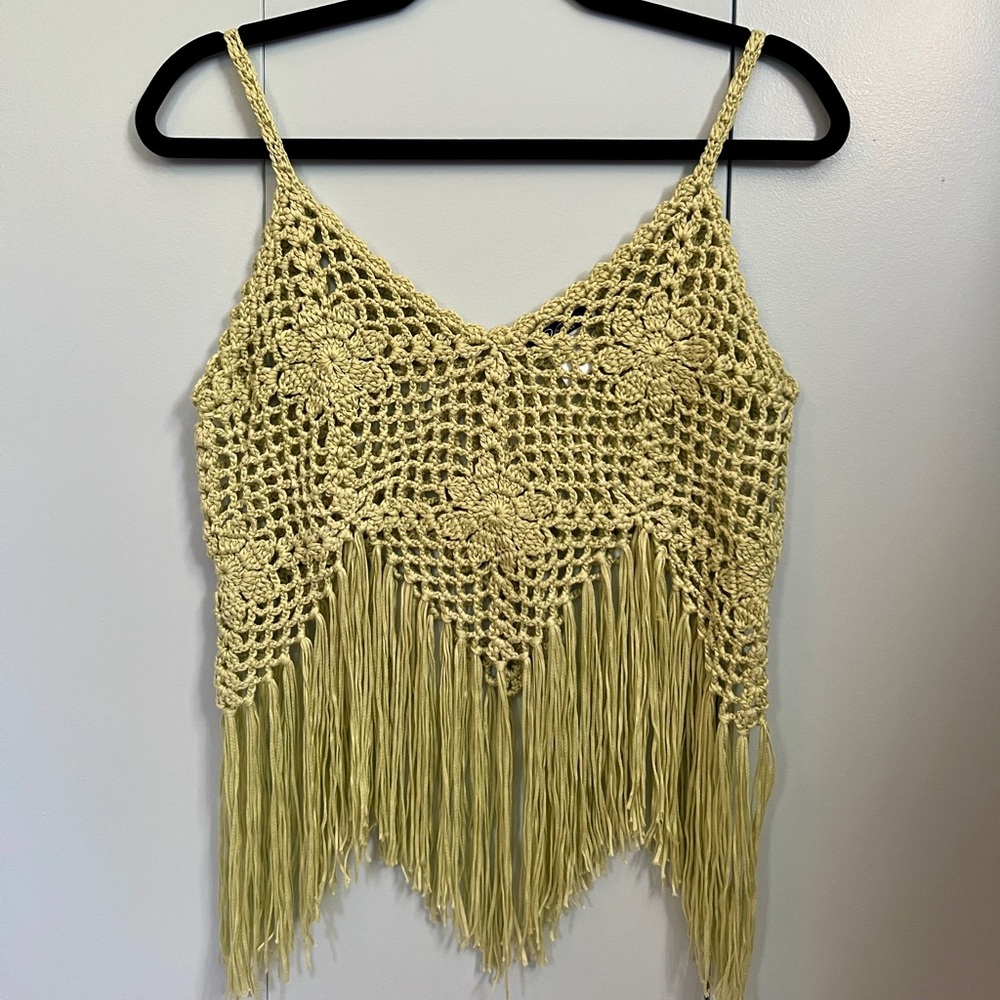 Crochet tank top